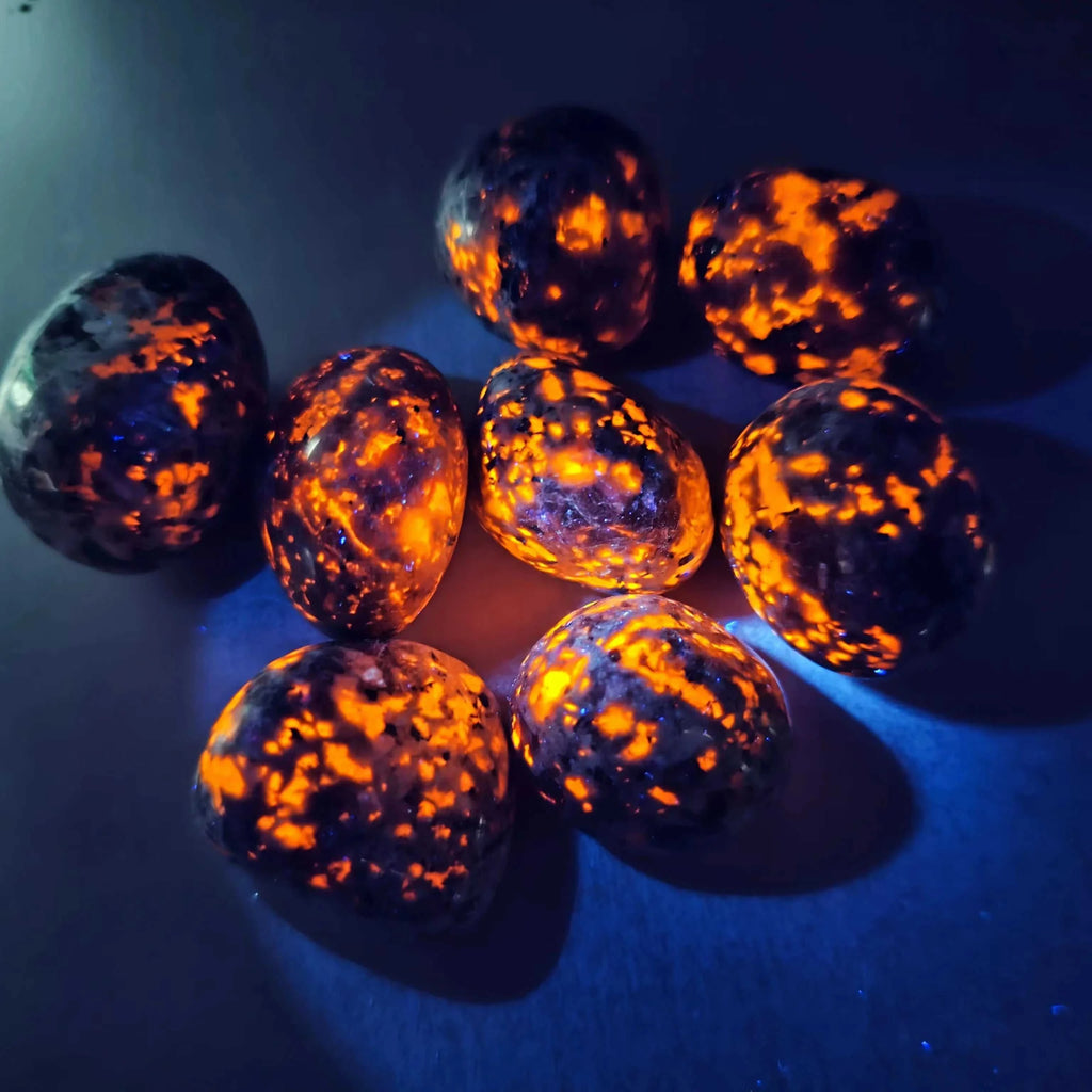 Natural Bright Yooperlites Flamestone UV Glowing Crystal Stone FireStone Fluorescent Sodalite Flame Stone Home Decoration Stone The jack market .AU The jack market .AU Home $ 22 14:200006152#about 100g;200007763:201336100;5:100014064#2-3cm
