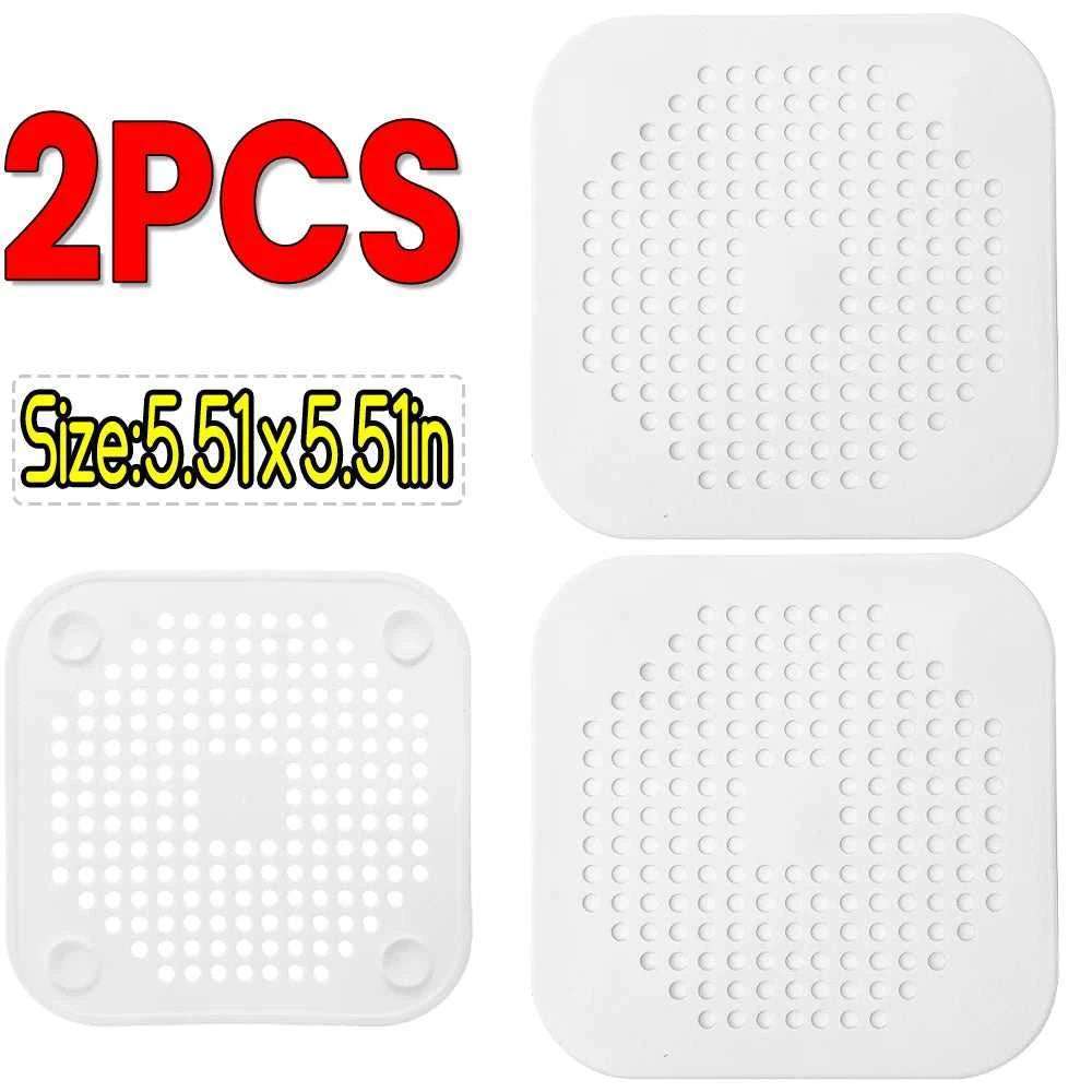 Plug Stopper Kitchen Sewer Silicone Bathroom Floor Bathtub WaterFilter Home Accessories Shower Drain Hair Catcher Sink Strainer The jack market .AU The jack market .AU Home $ 49 14:200006152#Grey 2PCS