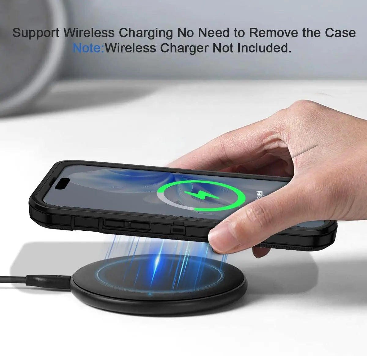 Ultimate Protection Silicone Case for iPhone 17 Pro Max | Heavy-Duty Shock Absorption, Full Body Defense