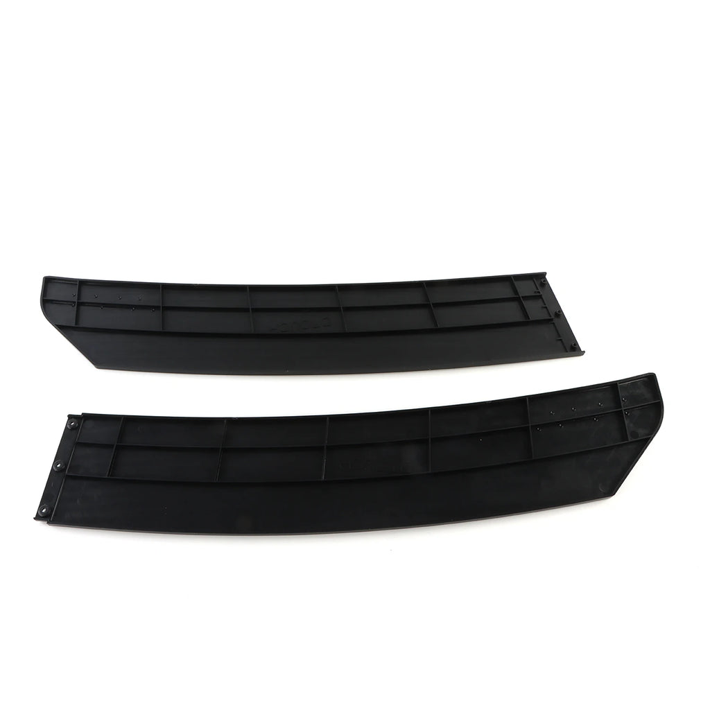 4PCS Universal Car Gloss Black Front Bumper Lip Chin Spoiler Splitter Body Kit Exterior Bumpers Automobiles Parts Accessories