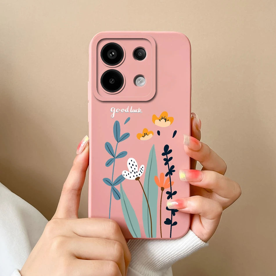 Xiaomi Poco X6 Pro Anime Silicone Case - Full Protection & Shockproof Design for Ultimate Style & Durability