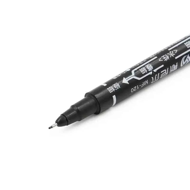 10/5pcs Dual-Tip Tattoo Skin Markers Pen Ink Waterproof Marker Pen Tattoo Supply for Permanent Makeup Life Office Supplies