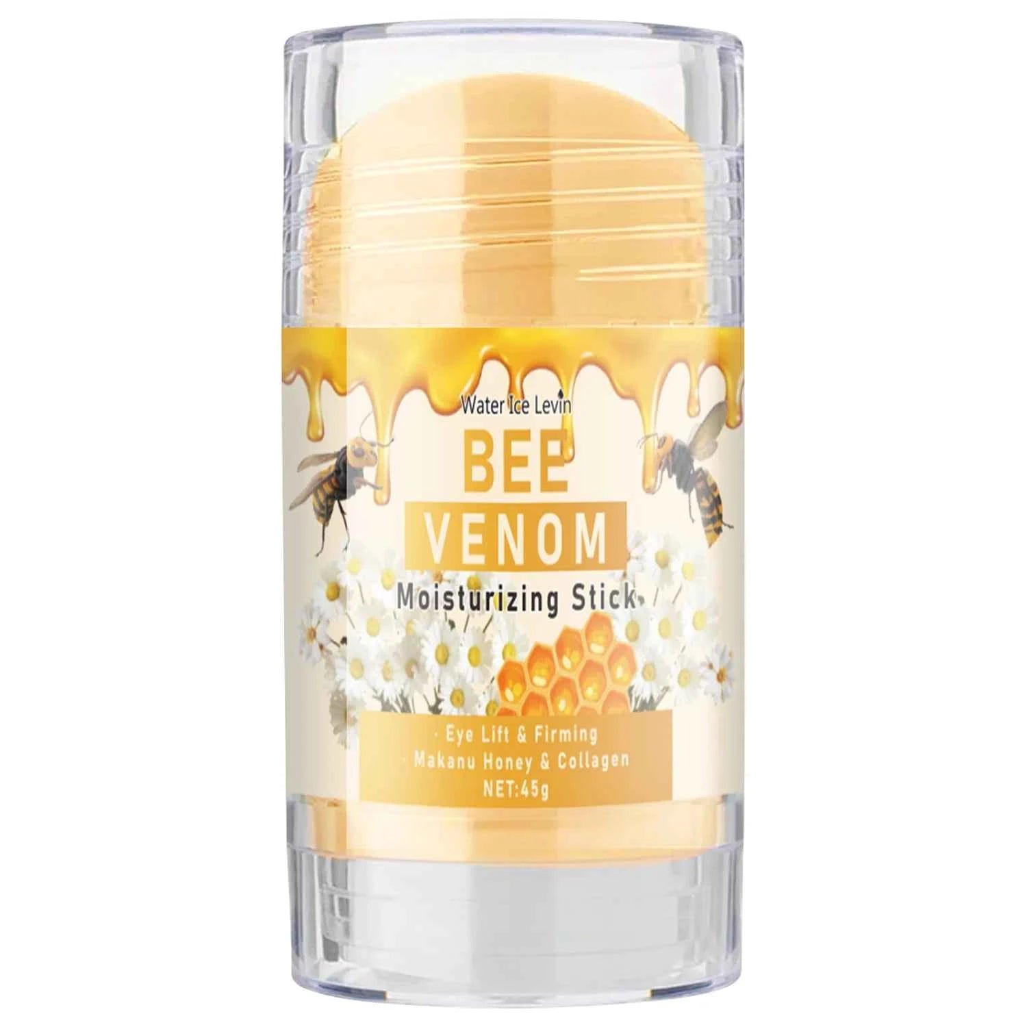 Bee Venom Eye Cream Stick Is a Light Beige Hydrating and Moisturizing Around the Eyes, Protecting and Nourishing, Making Light Beige Softer