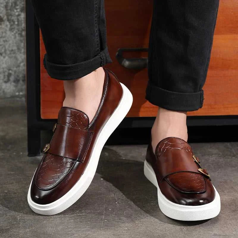 Fashion Men's Casual Shoes Embossed Leather Men Classic Retro British Style Tassels Loafers Mens Slip-on Outdoor Driving Flats The jack market .AU The jack market .AU Step Up Your Style: Trendy Shoes for Every Occasion! $ 101 14:193#S11 Black;200000124:200000364#39 (US 6.5);200007763:201336100