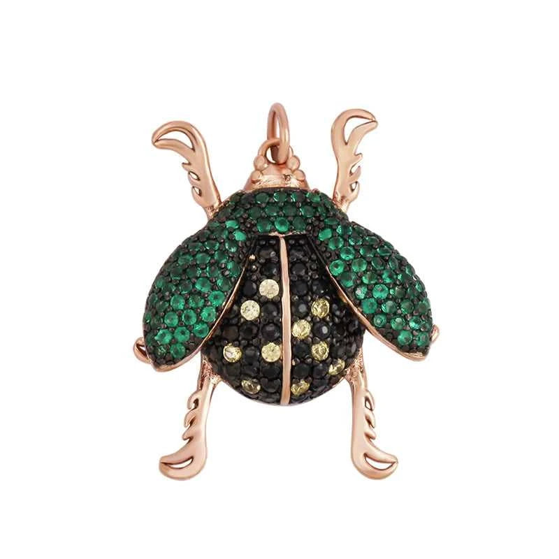 Colourful Fly Bee Ladybird Insect Charm Paved with Rainbow Cubic Zirconia,18K Gold Plated Jewelry Making Hand Craft Material M75 The jack market .AU The jack market .AU Jewellery & Chains $ 63 14:29#M750426-Gold;200007763:201336100