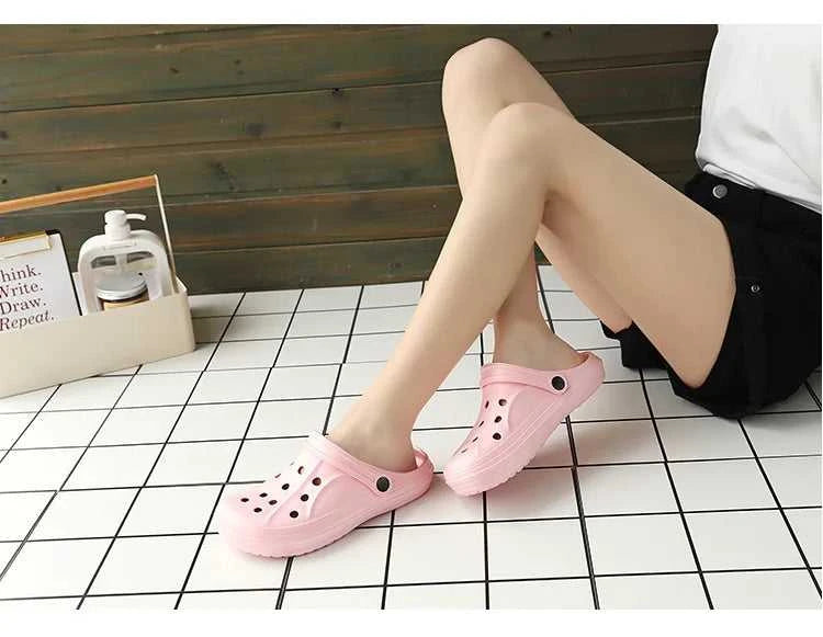 Soft-soled Women Sandals 2023 Summer Clogs Ladies Beach Green Shoes EVA Lightweight Sandles Flat Unisex Colorful Shoe Sandalias The jack market .AU The jack market .AU Step Up Your Style: Trendy Shoes for Every Occasion! $ 53 14:691;200000124:200000338