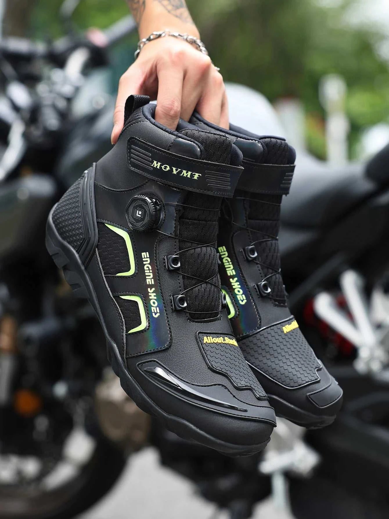 Motorcycle Riding Shoes Men's Breathable Leather Boots Casual Comfortable Slip-On Ankle Boots for Urban Cycling The jack market .AU The jack market .AU Step Up Your Style: Trendy Shoes for Every Occasion! $ 156 14:771#6068;200000124:200000899