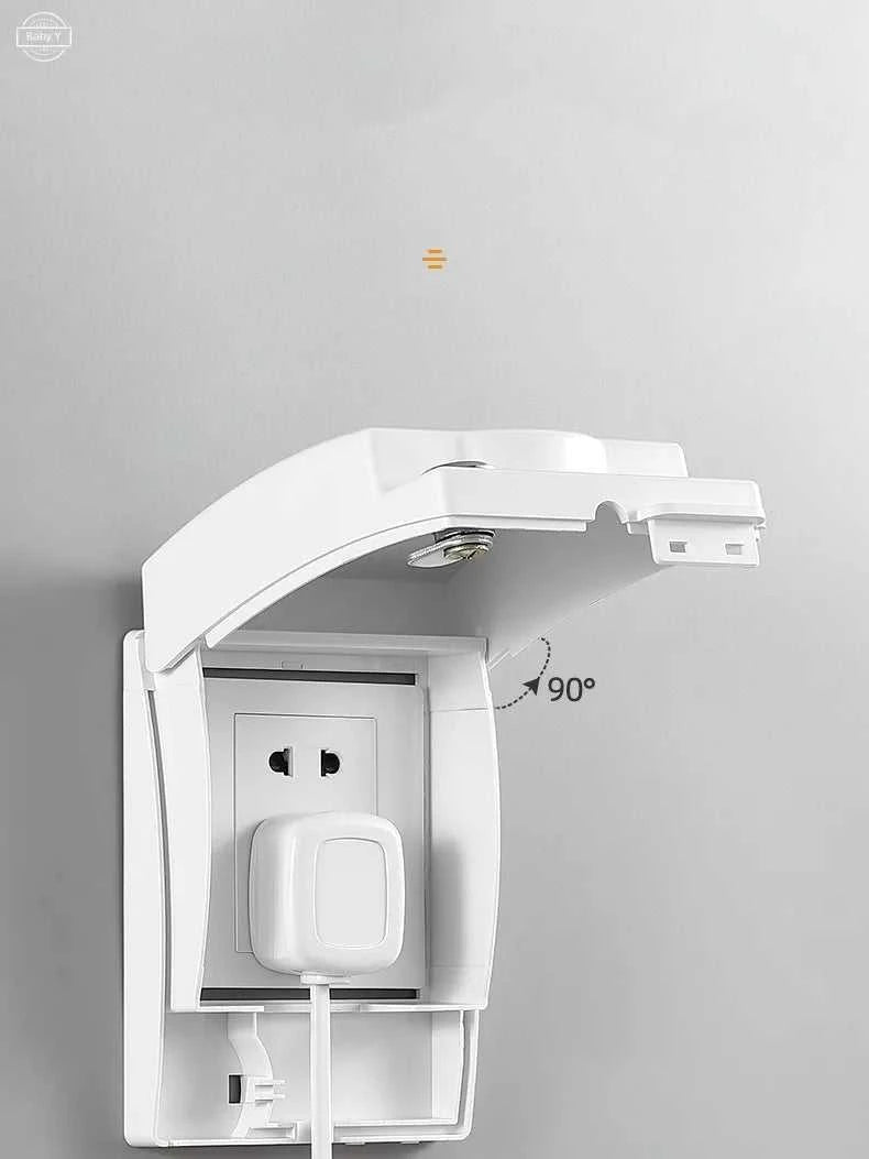 Socket Protection Cover Children's Anti-electric Shock Baby Safety Anti-children Pull The Plug