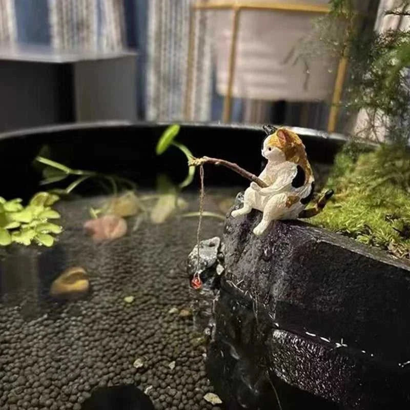 Fish Resin Landscaping Cartoon Fishing Ornaments Aquarium Accessories Household Supplies Home Office Decoration The jack market .AU The jack market .AU Fishing Gear $ 20 14:29#01 random