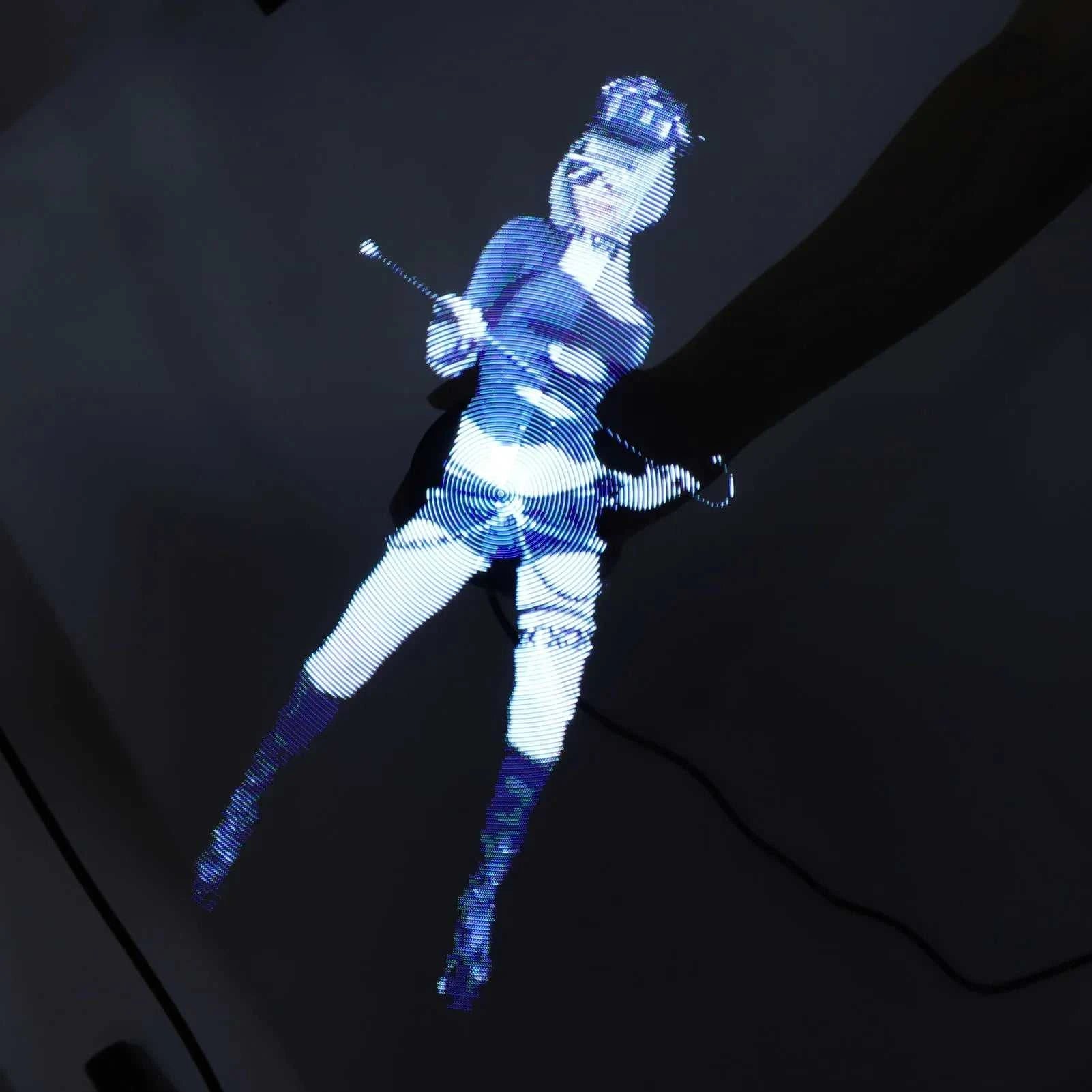 3D Hologram Fan 224 LED Light Beads High Resolution 3D Advertising Player for Business Store Shop Bar Holographic Projector Fan The jack market .AU The jack market .AU Accessories Electronics $ 98 14:350853#US