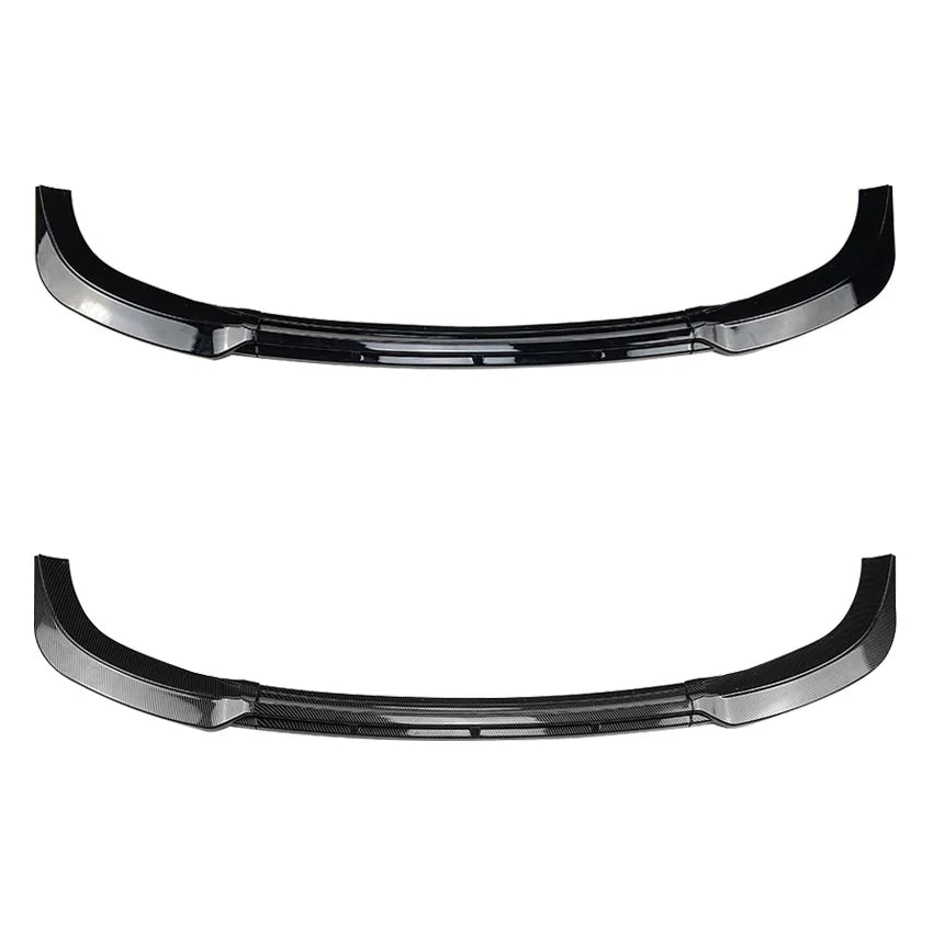 3Pcs Car Front Bumper Splitter Lip Spoiler Diffuser Guard Body Kit ABS Cover For Volkswagen VW ID.3 2019 2020 2021 2022