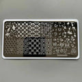 XMQ Nail Art Plates - Intricate Line Templates for Stunning Designs