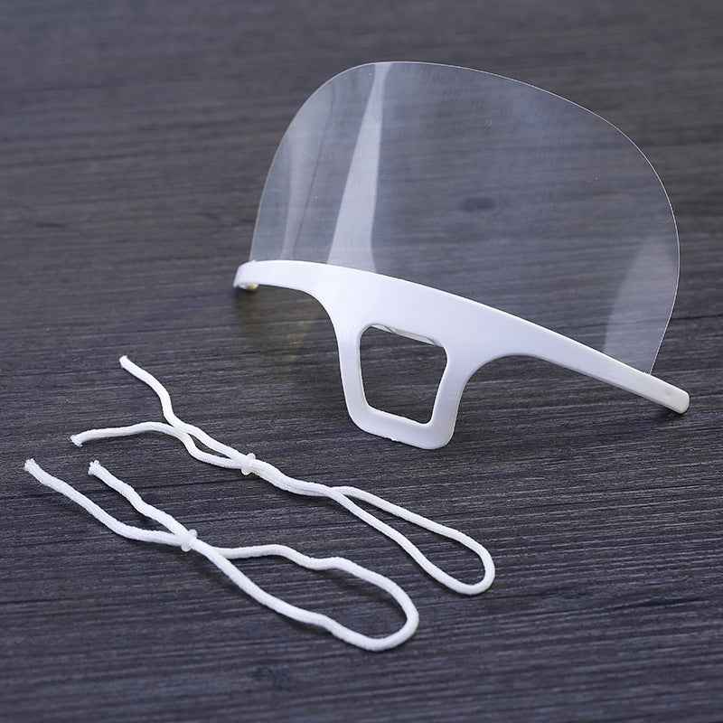 ClearMask Pro - Anti-Fog Transparent Face Shield for Permanent Makeup & Dental Professionals