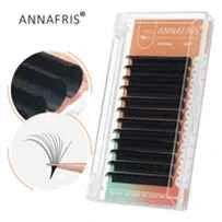 ANNAFRIS Premium Mink Eyelash Extensions - 5 Cases, 16 Rows, C/DD Curl for Stunning, Natural Volume