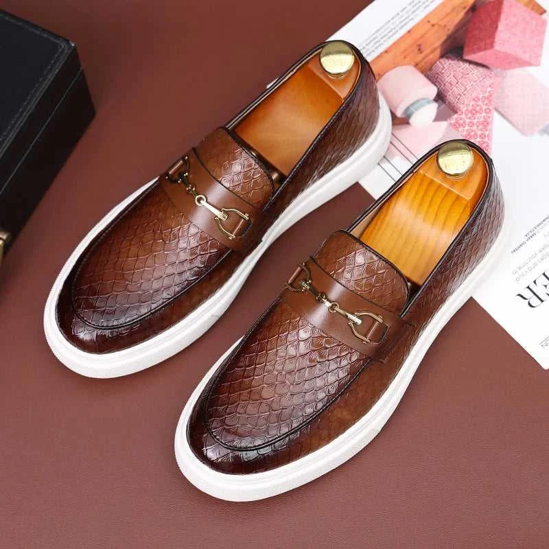 Fashion Men's Casual Shoes Embossed Leather Men Classic Retro British Style Tassels Loafers Mens Slip-on Outdoor Driving Flats The jack market .AU The jack market .AU Step Up Your Style: Trendy Shoes for Every Occasion! $ 101 14:193#S11 Black;200000124:200000364#39 (US 6.5);200007763:201336100