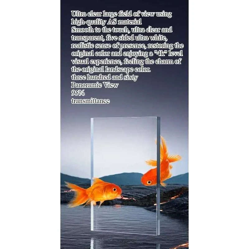 Fish tank household aquarium living room desktop ecological circulation tank filter oxygenation integrated tank with cover The jack market .AU The jack market .AU Fishing Gear $ 54 14:200006152#Large 3