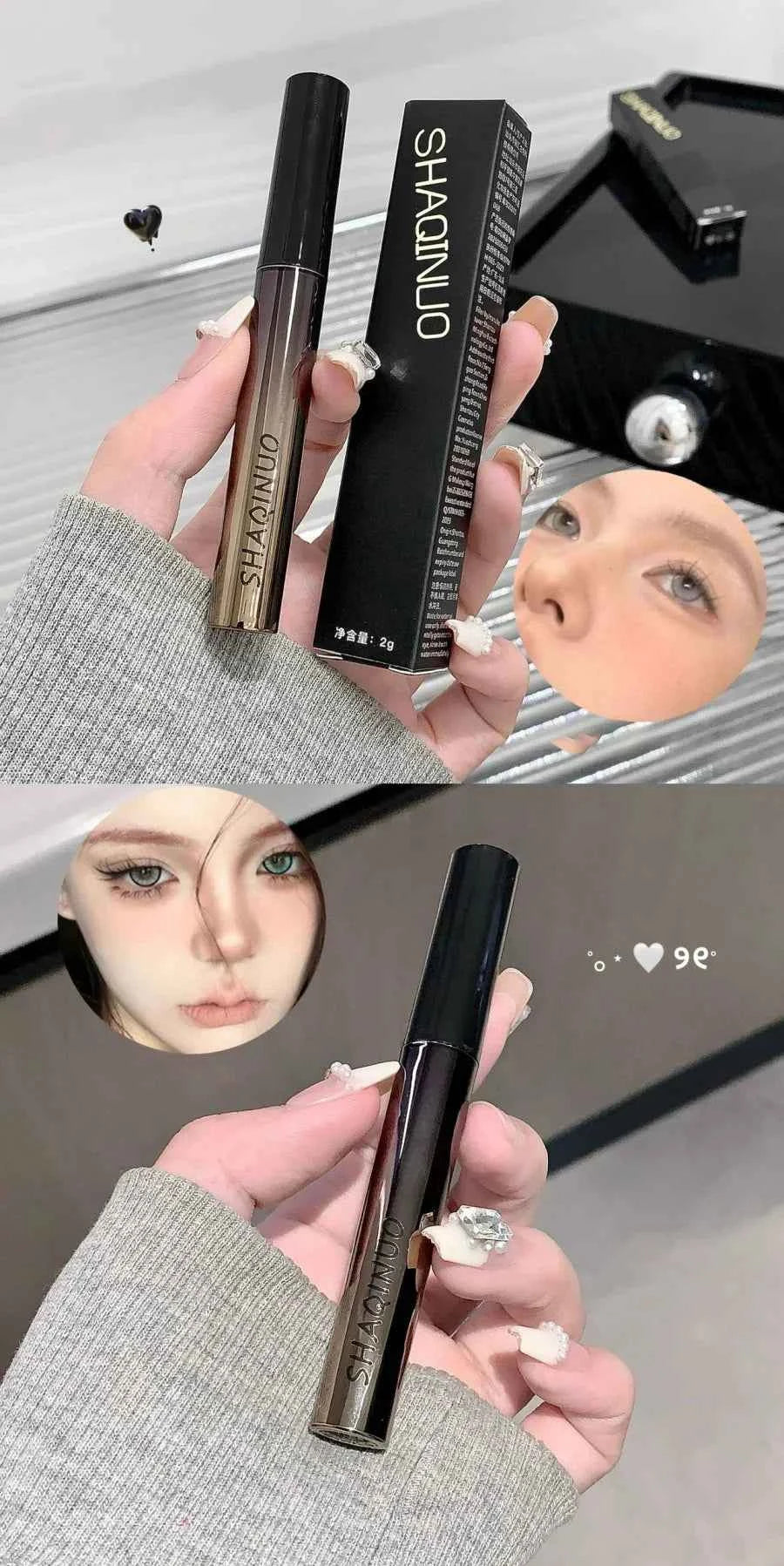 Mist Velvet Natural Eyebrow Enhancer Dye Gel Tint Mascara Waterproof Lasting Quick Dry Dyeing Brow Tattoo Tinted Cream Makeup