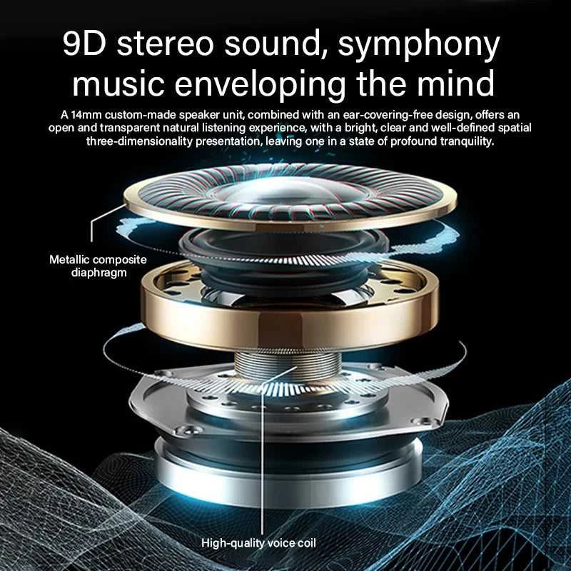 The A520 wireless Bluetooth headphones feature high-quality, high-definition sound, stereo earbuds, sweat-proof touch lights The jack market .AU The jack market .AU Accessories Electronics $ 64 14:193#Black