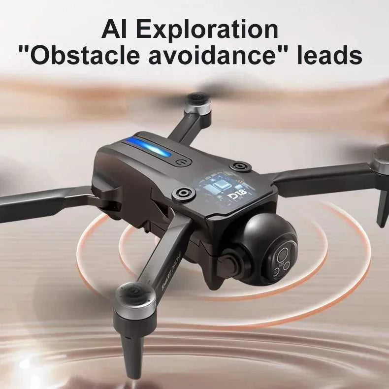 2026New GPS Drone 8K Aerial HD Dual Camera Intelligent Obstacle Avoidance Brushless Power 5G WIFI GPS Return Screen RC Drone The jack market .AU The jack market .AU Drones $ 172 14:193#D18-8K HD-Black;200000828:201589807#Bundle1