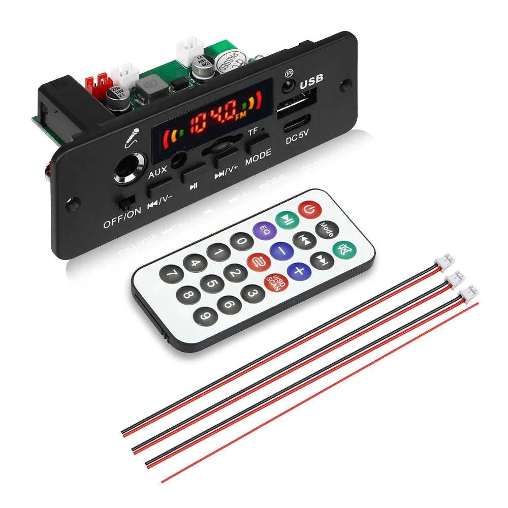 Bluetooth 5.0 10W Amplifier MP3 Decoder Board Wireless Music Player 5V Car FM Radio Module USB TF for Music Subwoofer Speaker The jack market .AU The jack market .AU Home $ 50 14:193#2X5W