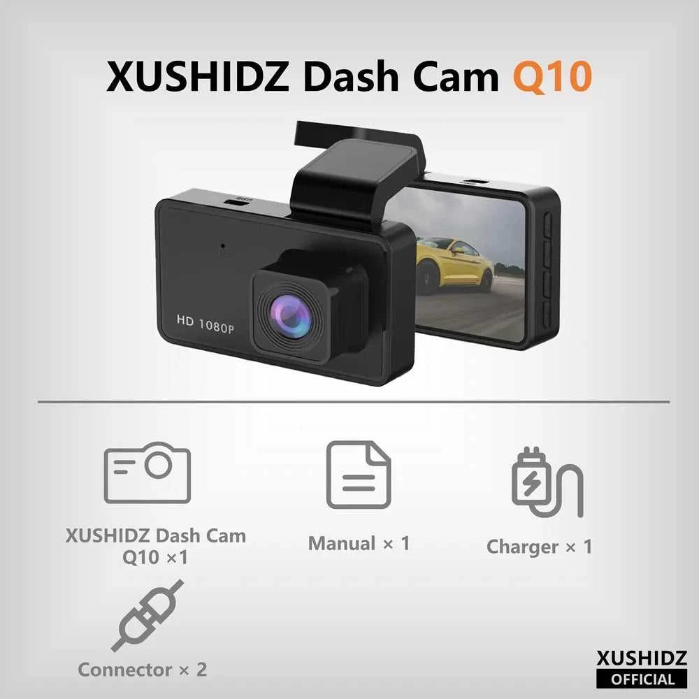 XUSHIDZ Q10 1080P NEW Dash Cam Night Vision Car DVR Vehicle Recorder Car Camera G-sensor HDR DVR Loop Recording Dashcam The jack market .AU The jack market .AU Home $ 60 200000182:29#Q10PRO n Rear Cam;200009160:100019035