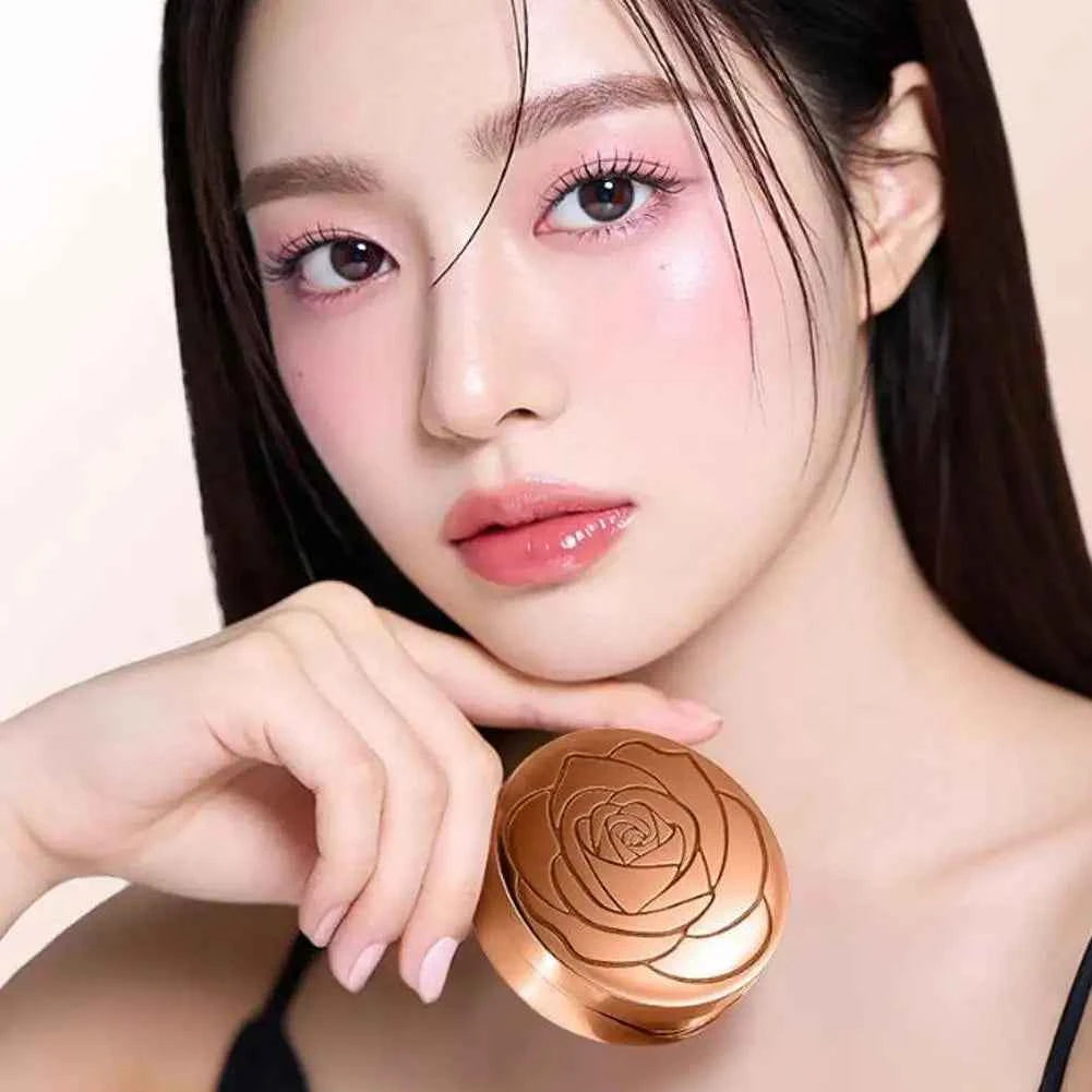 Radiant Rose 3-in-1 Blush Palette – Shiny & Matte Finishes for a Bright, Lasting Glow