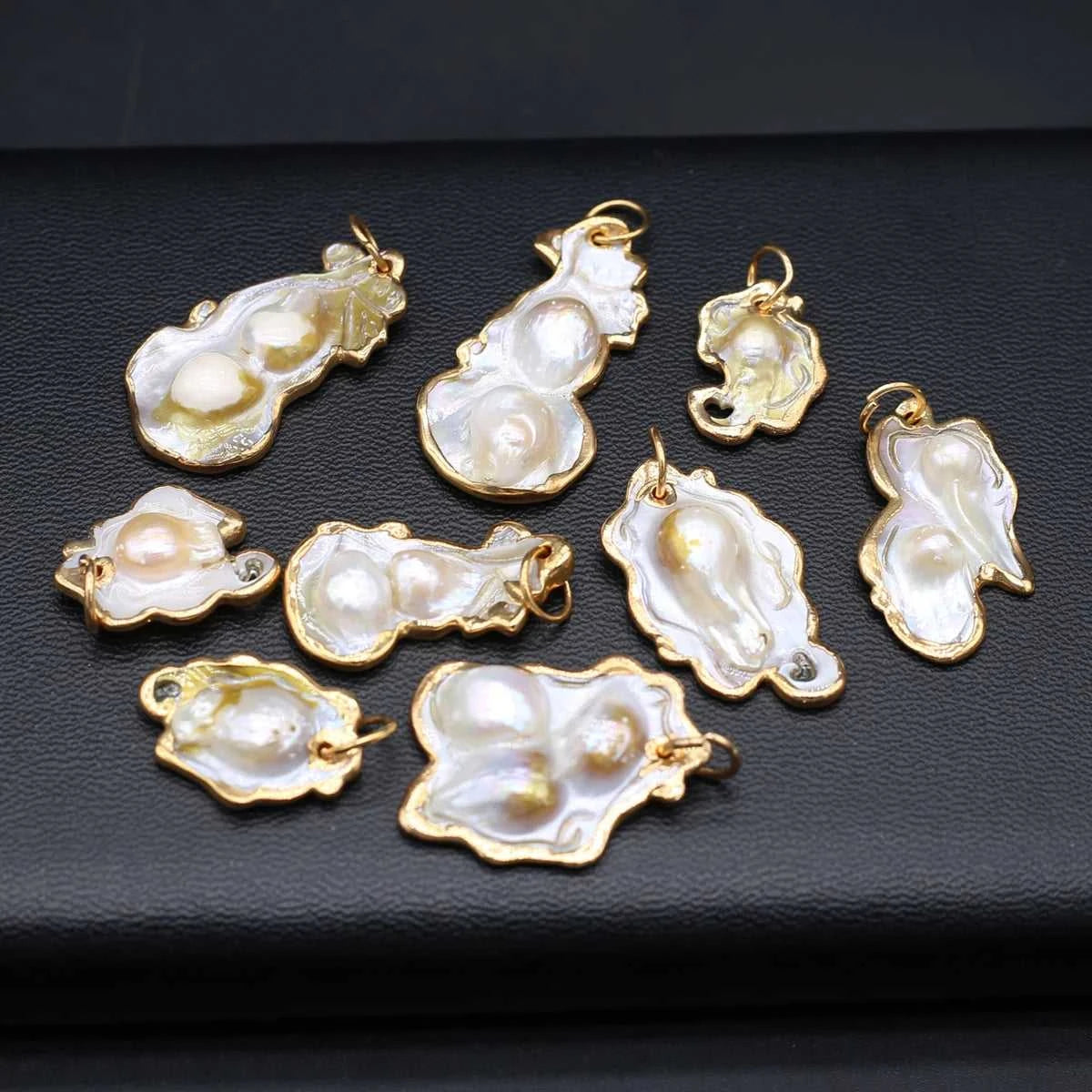 New Fashion Natural Shell Pendant Oval Mother of Pearl Charms Bead for Jewelry Making DIY Necklace Earring Accessories Gift 1pc The jack market .AU The jack market .AU Jewellery & Chains $ 52 200001033:361188#18x22-22x24mm