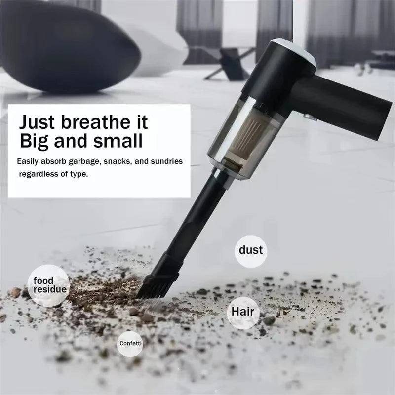 Car Vacuum Cleaner Portable Small VacuumCleaner For Multi Purpose Vehicles Small Household Pump Handheld Car Vacuum Cleaner
