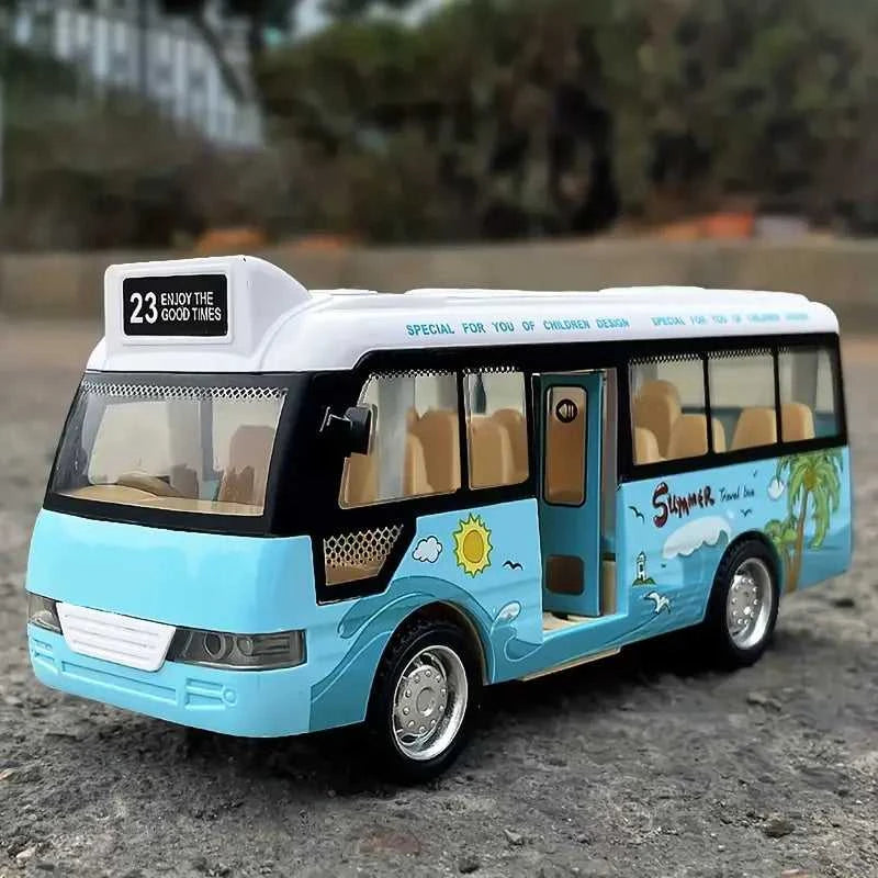 City Bus Toys Cars for Toddlers Cars for Boys Girls Pull Back Play Vehicle Bus Model with Sound Light Up & Open-able Doors The jack market .AU The jack market .AU Little Wonders $ 51 14:173