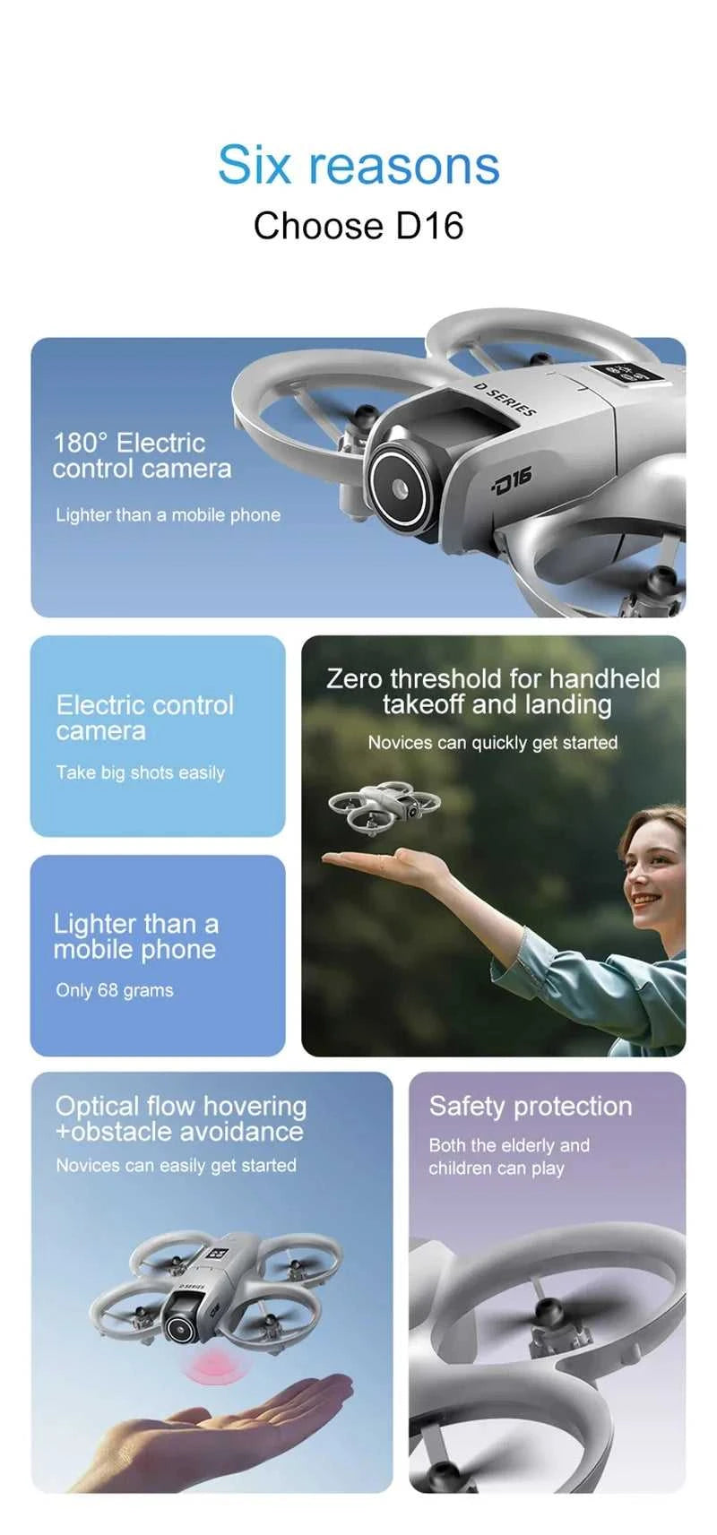 Lenovo D16 Drone 8K Aerial GPS Avoidance Bushless Motor Drone Electric Adjustment HD Profesional Dual-camera Optical Flow The jack market .AU The jack market .AU Drones $ 56 14:366#Drone Apron