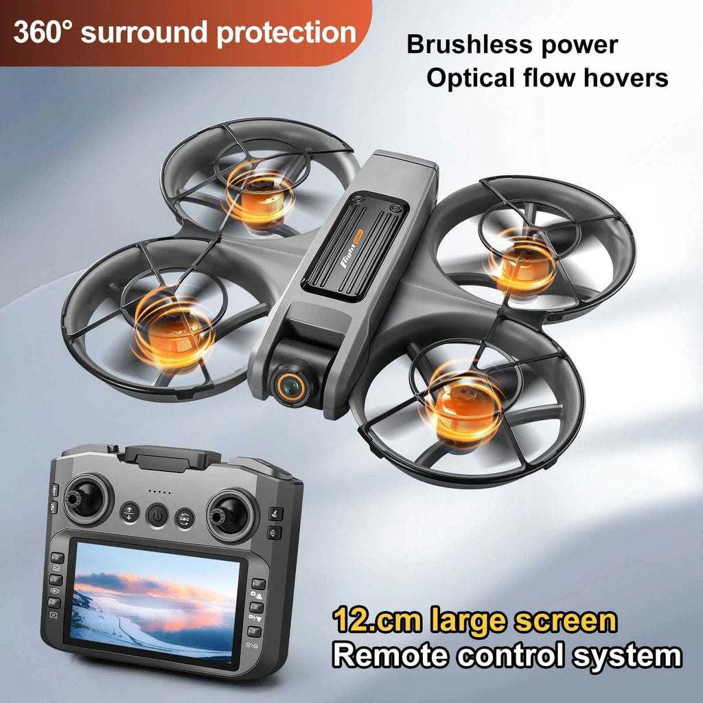 New S156 Drone 8K HD Aerial Photography Brushless Motor Dual Camera Drone With Screen All-Around Obstacle Avoidance Drone The jack market .AU The jack market .AU Drones $ 128 14:350852