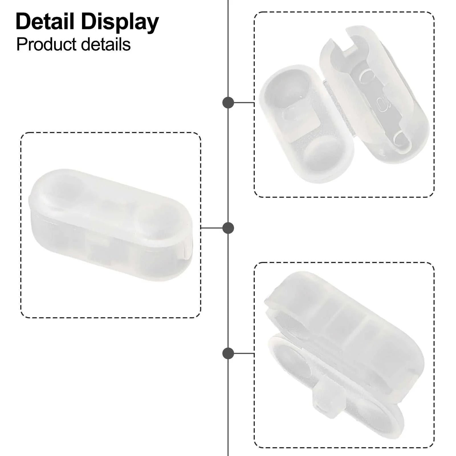 Clips Pull Cable Connector Vertical Curtain White For Plastic Roller Roman 6x 4.5mm Blind Pull Cord Clips Brand New The jack market .AU The jack market .AU Home $ 48 14:201504127#50pcs