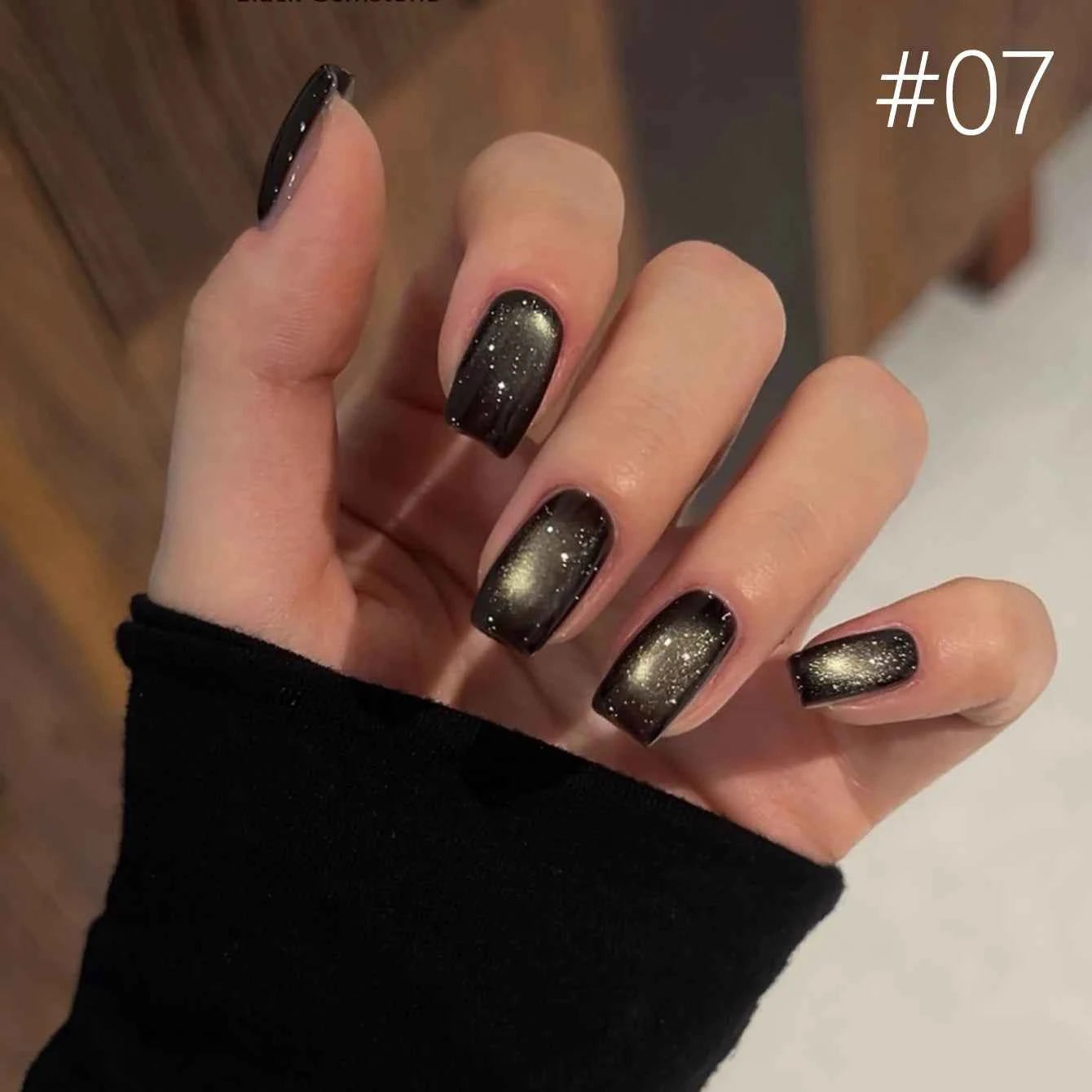 10ML 1-8pcs 2026 New Style Clear Universal White Glass Beads Cat Eye Magnet Gel Nail Polish Suitable For Toe Nails White Nails
