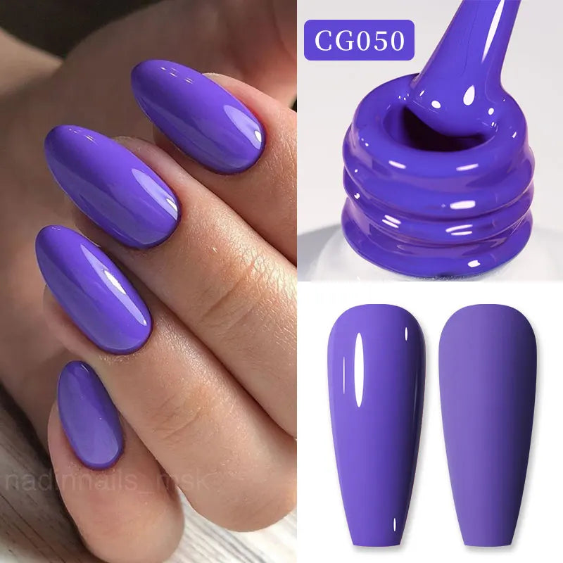 BORN PRETTY Neon Red Gel Nail Polish Yellow Green Summer Color Semi Permanent Varnish 10ml Soak Off UV LED Nail Art Manicure