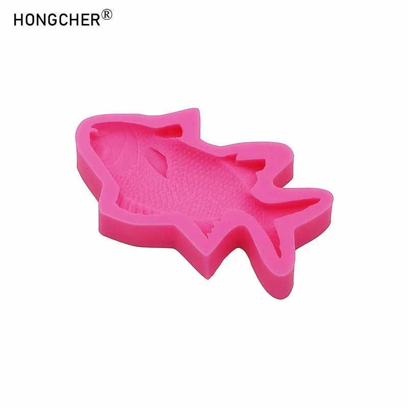 Silicone Fish Mold - Food Safe Chocolate Candy Fondant Ice Mold Flexible Soap Candle Wax Resin Polymer Clay Mold,Fish Mold The jack market .AU The jack market .AU Fishing Gear $ 20 14:200006153#Pink
