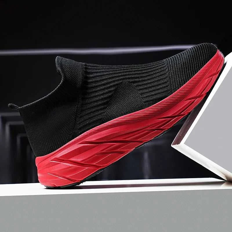 MAEDEF Men's Running Shoes Lightweight Breathable Mesh Elastic Comfortable Durable Fashion Casual Hot Selling Sports Sneakers The jack market .AU The jack market .AU Step Up Your Style: Trendy Shoes for Every Occasion! $ 78 14:173#All Black;200000124:3116