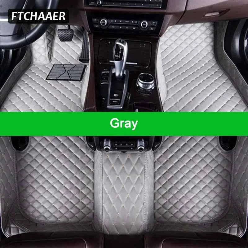 FTCHAAER Custom Car Floor Mats For Audi A8 Auto Carpets Foot Coche Accessorie