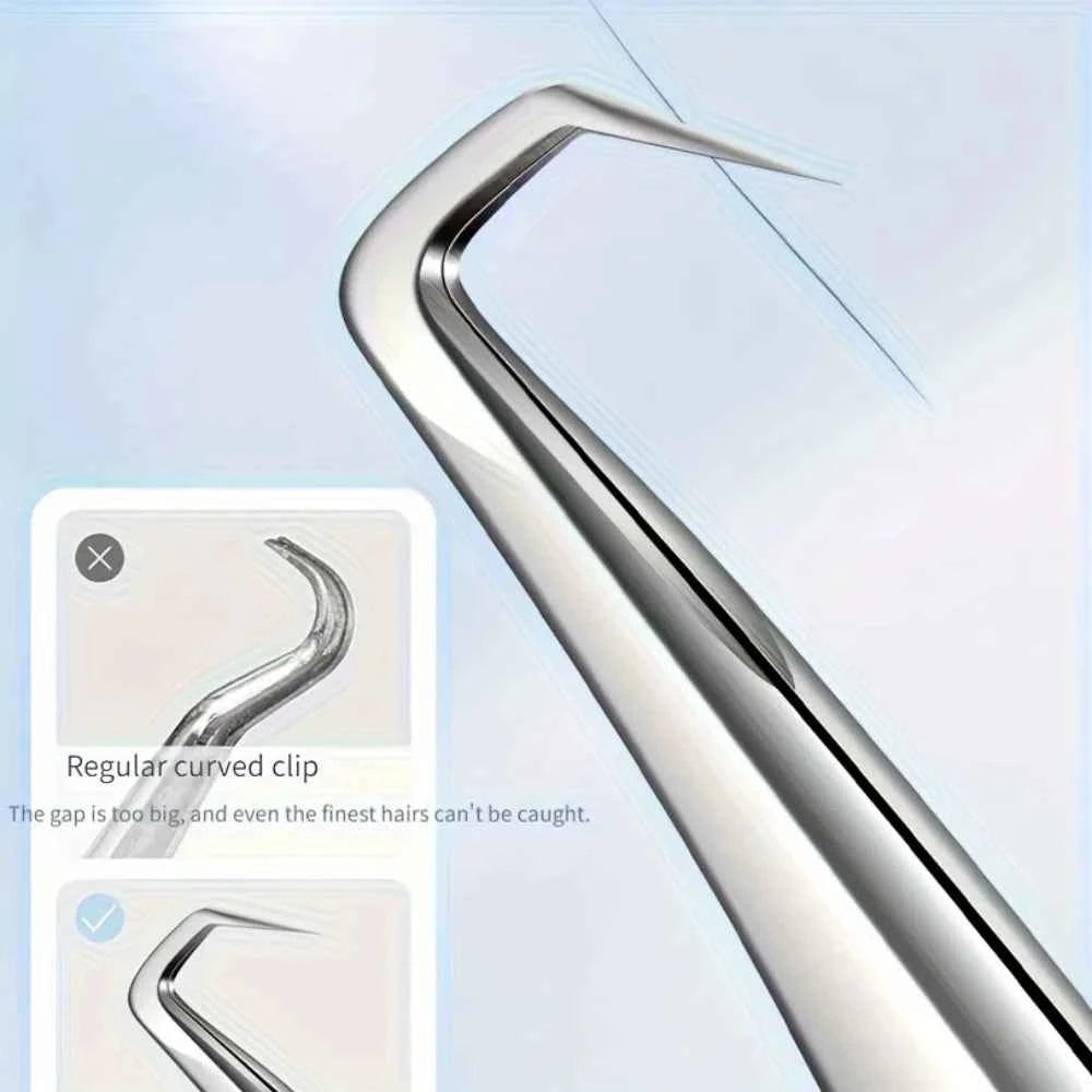 High-Precision Blackhead Remover Tweezers Set – Professional Pimple Extractor & Hair Removal Tools for Flawless Skin