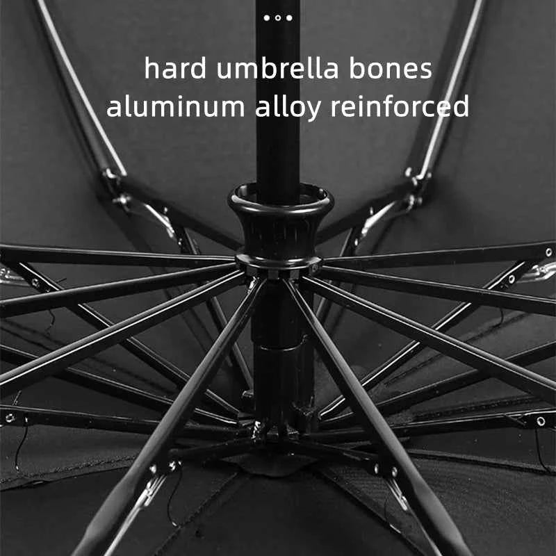 Car Led Light Umbrella Automatic Folding Windproof Sunshade Umbrella for Volvo XC60 S90 XC90 S60 XC40 V60 V90 Volvo Accessories
