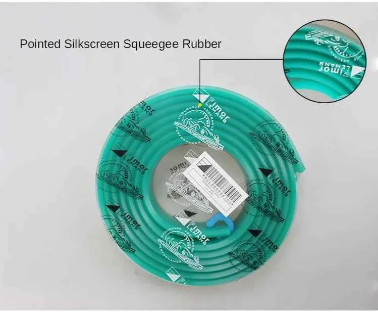 Squeegee Master 50mm Flat Silkscreen Squeegee - Durable Polyurethane Blade for Precision Printing