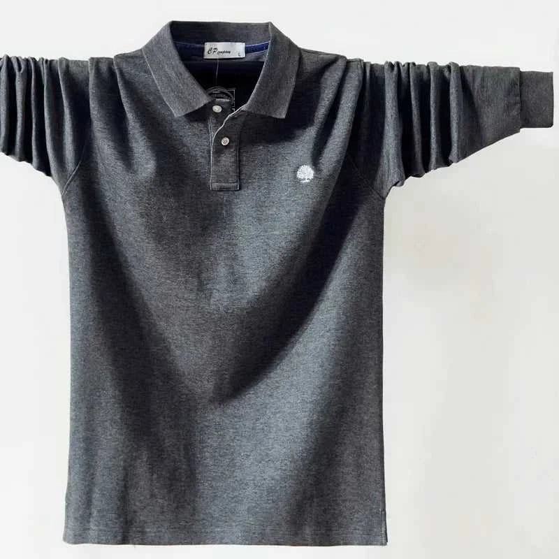 New Autumn Men Polo Shirt Men's Business Work Cotton Male Top Tees Long Sleeve Turn-down Collar Polo Shirts Large Size 6XL The jack market .AU The jack market .AU Men Fashion $ 49 14:691;5:200005259