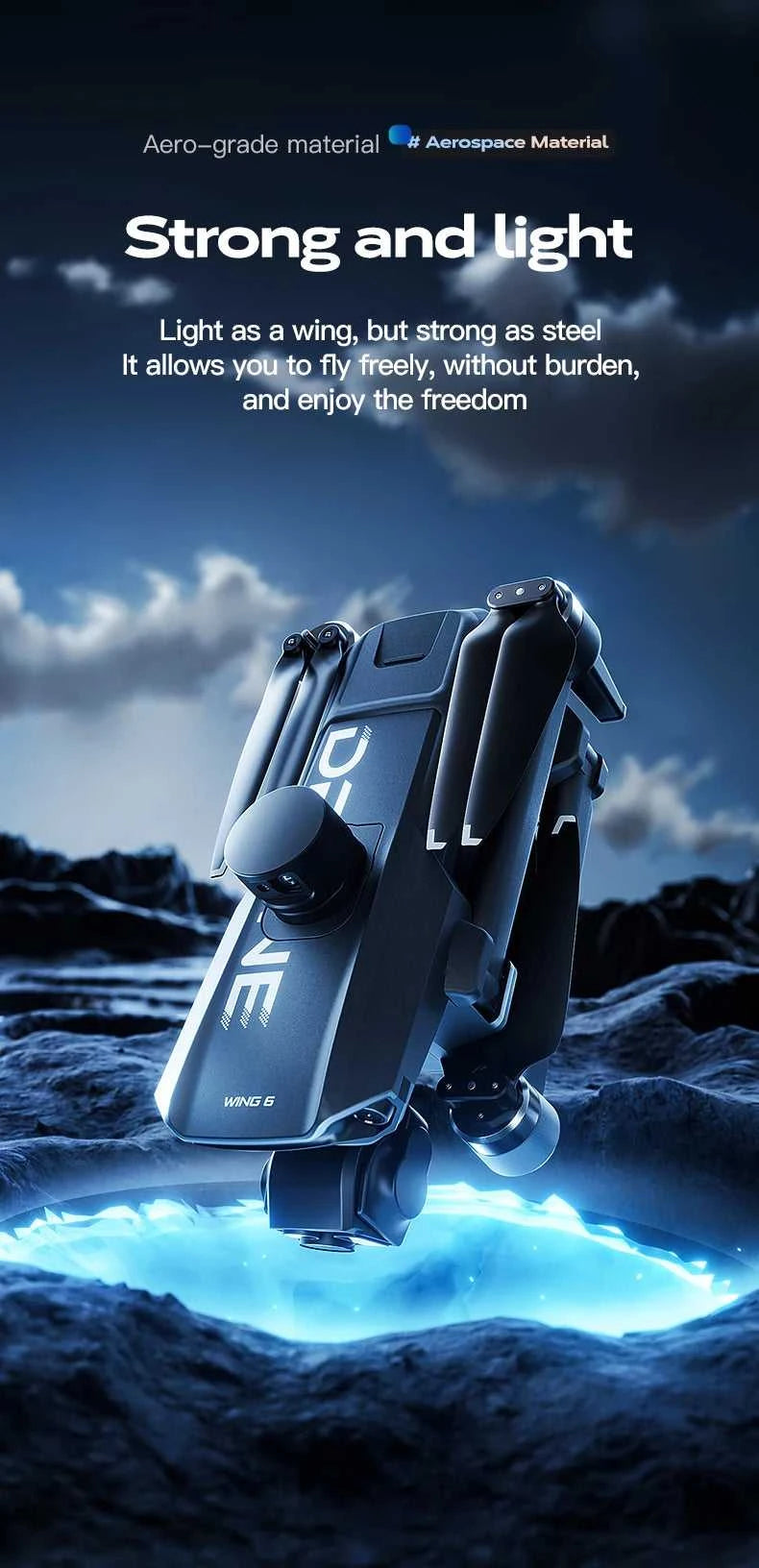New Wing 6 Screen Controlled Drone 8K Camera 3-axis Gimbal GPS Brushless Obstacle Avoidance Foldable Quadcopter Dron RC Toys The jack market .AU The jack market .AU Drones $ 473 14:29#WING 6