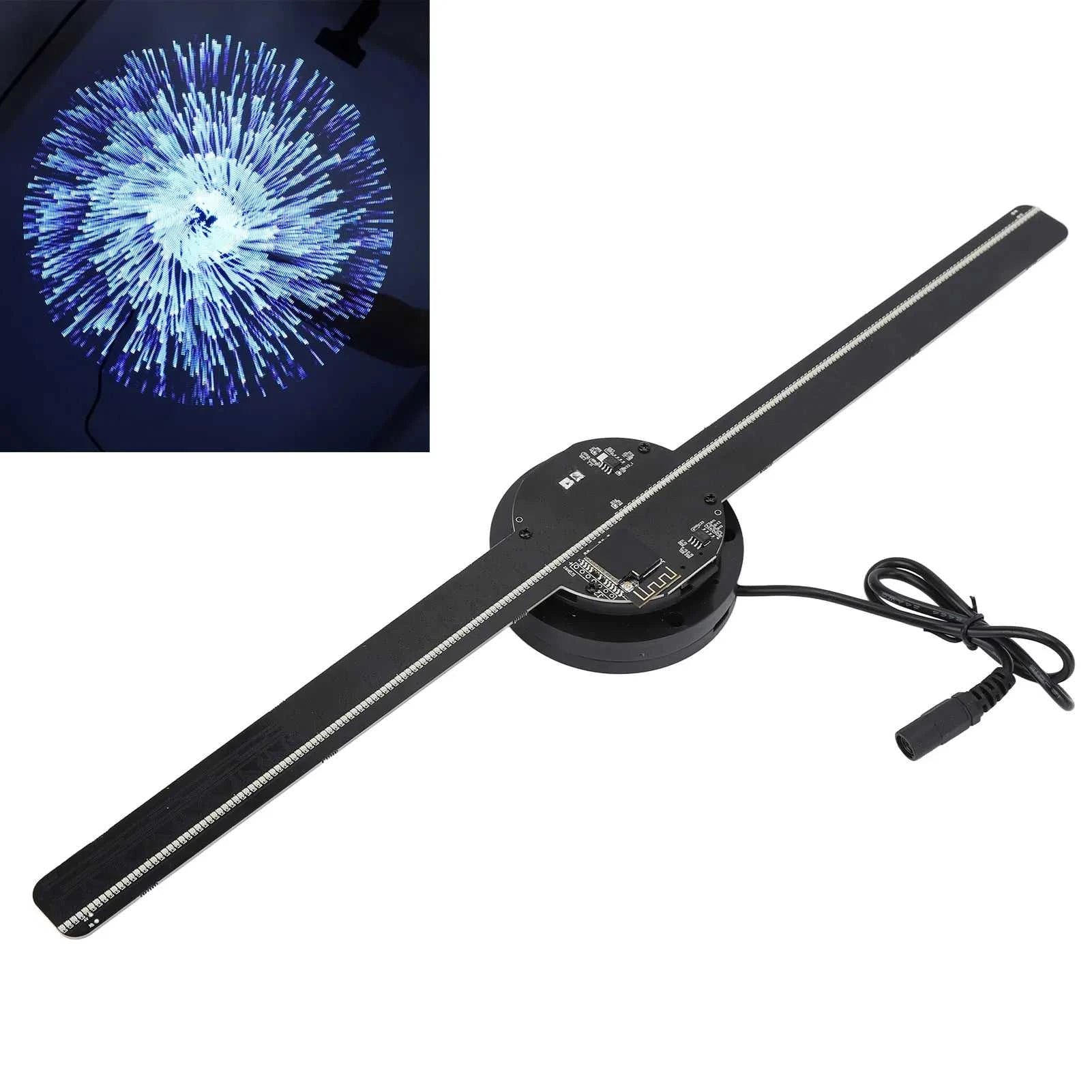 3D Hologram Fan 224 LED Light Beads High Resolution 3D Advertising Player for Business Store Shop Bar Holographic Projector Fan The jack market .AU The jack market .AU Accessories Electronics $ 98 14:350853#US