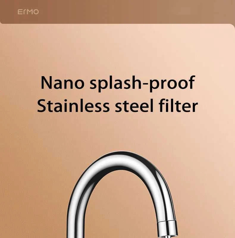 Kitchen Faucet Purifier 360°Rotating Anti Splash Water Telescopic Faucet Extender 316 Stainless Steel Faucet Tap Water Filter The jack market .AU The jack market .AU $ 71 14:10#316 Two Short