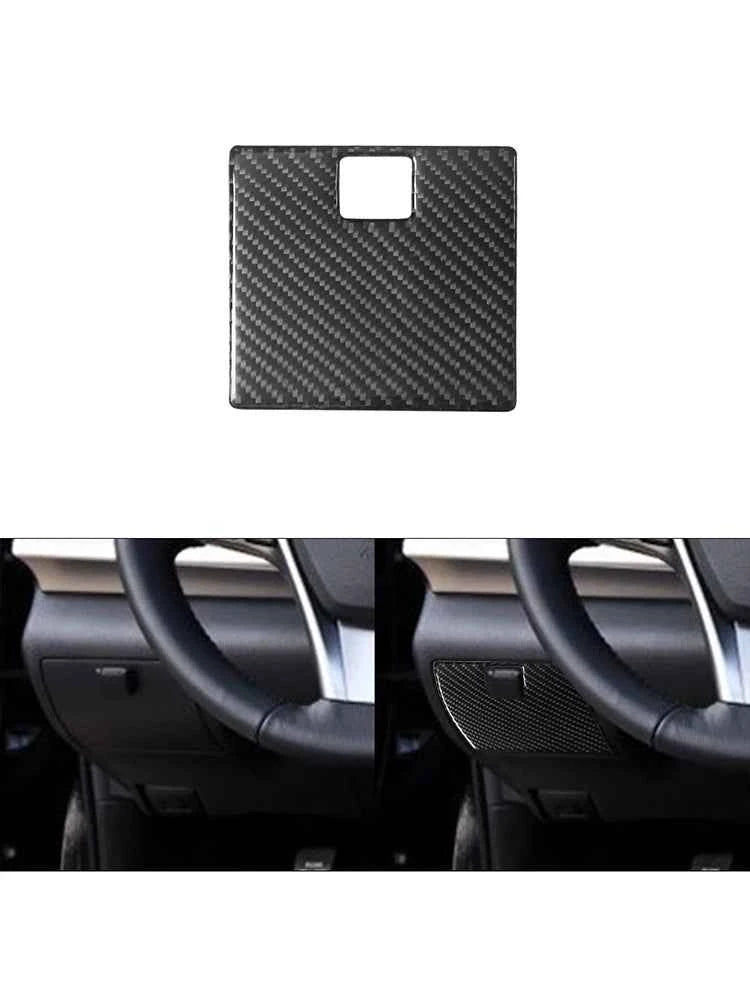 Carbon Fiber Material Black Stickers Cover Trim For Toyota Camry 2012 2013 2014 Car Interior Decorative Accessories