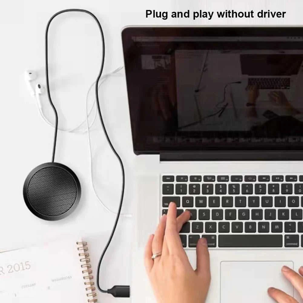 Desktop Conference Microphone 3.5mm Plug/USB Plug Computer Mic 360° Omnidirectional Speakerphone Microphone With Anti-slip Base The jack market .AU The jack market .AU Accessories Electronics $ 60 14:496#USB;200007763:201336100