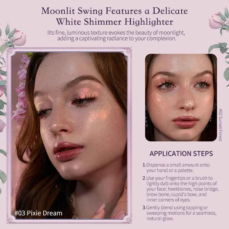 Flowerknows Midsummer Fairytales Collection Liquid Highlighter（Multichrome）