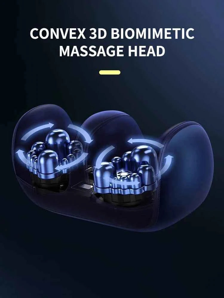 Super Big Foot & Leg Massager | Deep Tissue Shiatsu with Heat & Kneading for Stress Relief & Relaxation