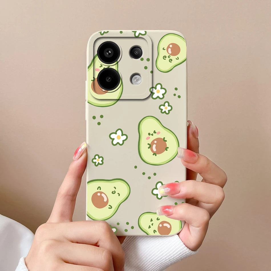 Xiaomi Poco X6 Pro Anime Silicone Case - Full Protection & Shockproof Design for Ultimate Style & Durability