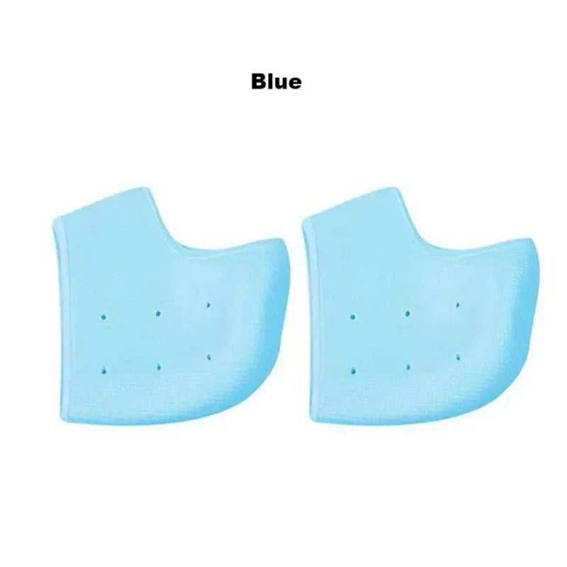 Gel Silicone Skin-Softening Silicone Heel Protectors Heel Cups Spurs Cracked Heel Sleeve Socks Feet Care Skin Repair Cushion New The jack market .AU The jack market .AU Step Up Your Style: Trendy Shoes for Every Occasion! $ 49 14:350853#No holes-Blue